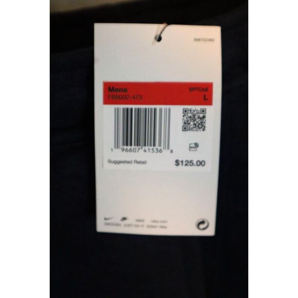 Nike FB8002-473 Men's Sz L Obsidian Heather Sportswear Tech Fleece Joggers - Picture 5 of 16